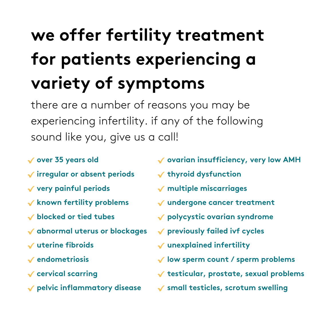 SLO Fertility Treatments Offered